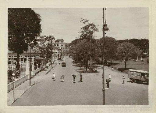 Street view of the Nienhuysweg in Medan