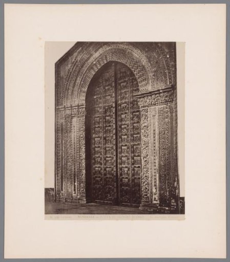 Bronze doors in the Cathedral of Monreale, Italy