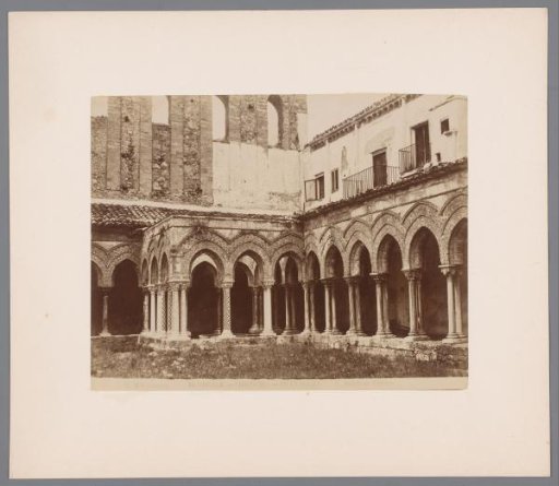 Cloister in the Cathedral of Monreale, Italy