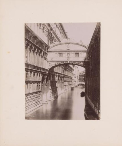 Bridge of Sighs in Venice, Italy