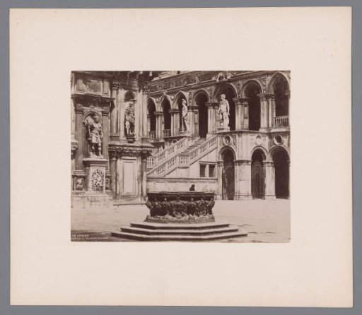 Courtyard of the Doge's Palace in Venice, Italy