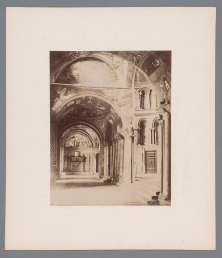 Vestibule of St. Mark's in Venice, Italy