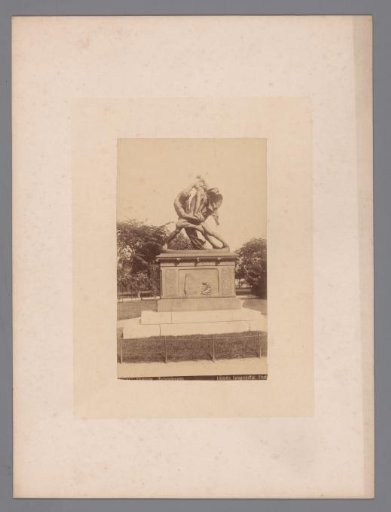 Statue 'Bältesspännare' in Stockholm