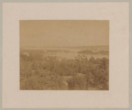 View of Saltsjöbaden near Stockholm