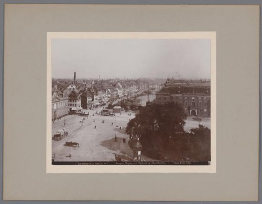 View of Kongens Nytorv in Copenhagen with the Charlottenborg on the right