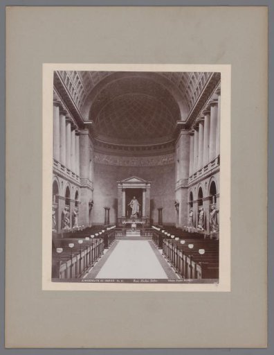 Interior of Our Lady's Church in Copenhagen