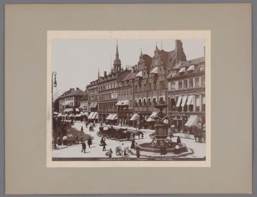 View of Amagertorv in Copenhagen
