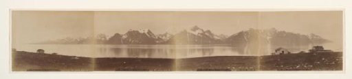 Tromsø County, panorama of the Lyngen Alps I-IV
