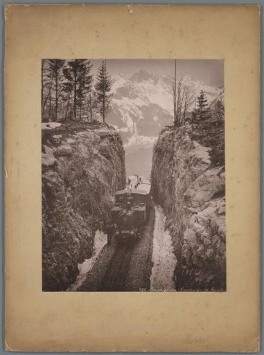 Steam Locomotive on the Brünig Railway between Lucerne and Interlaken