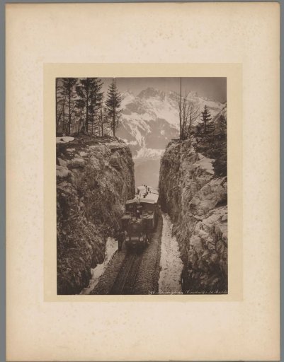 Steam Locomotive on the Brünig Railway between Lucerne and Interlaken