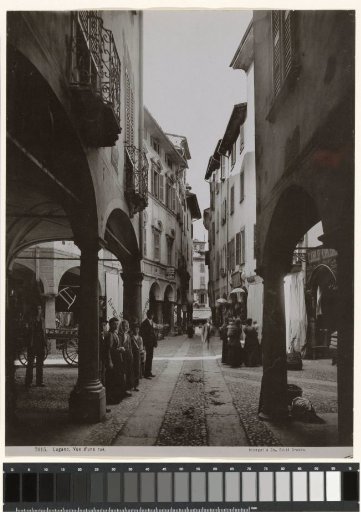 Street view in Lugano