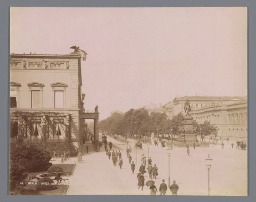 View of Unter den Linden in Berlin