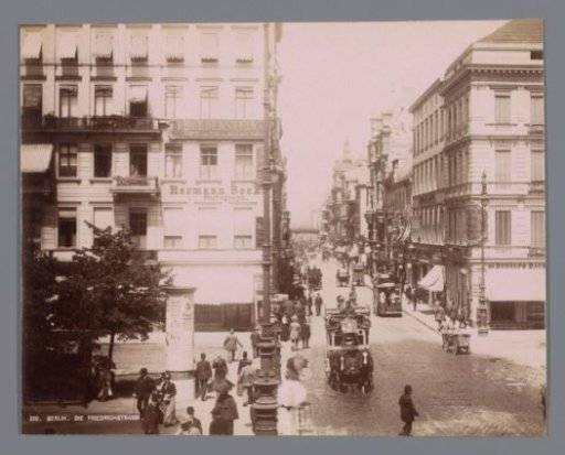 View of the corner of Friedrichstrasse and Unter den Linden, Berlin