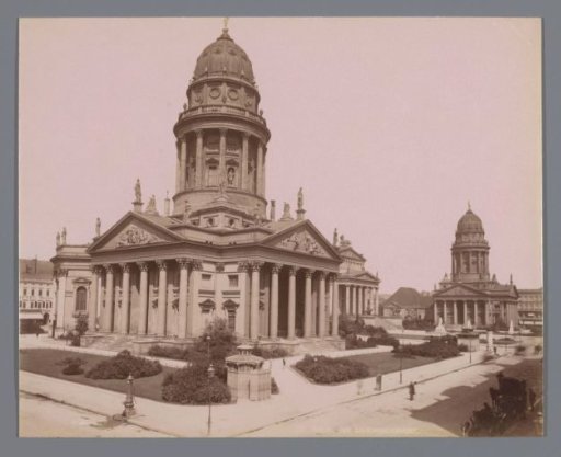 View of the Gendarmenmarkt in Berlin