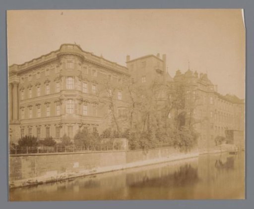Rear of the Berlin City Palace, on the Spree