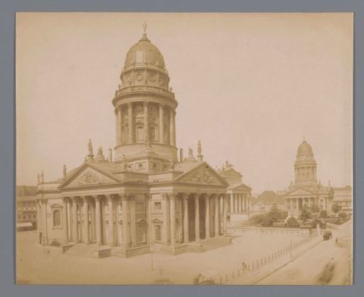 View of the Gendarmenmarkt in Berlin