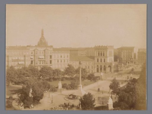 View of the Belle-Alliance-Platz in Berlin