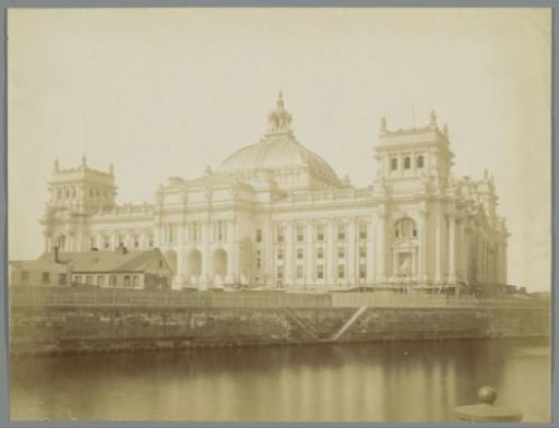 Reichstag viewed from the Spree, Berlin