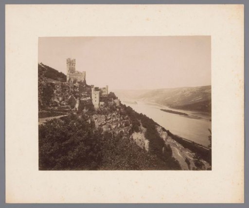 View of Sooneck Castle on the Rhine