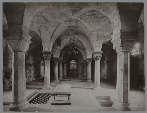 Crypt in the Saint Servatius Church in Quedlinburg