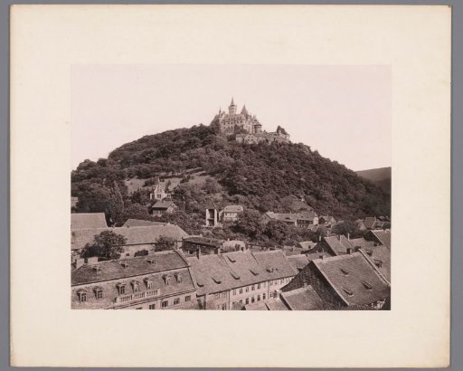 View of Wernigerode and Wernigerode Castle