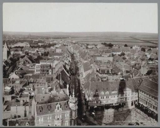 View of Halberstadt, seen from the Saint Martin's Church