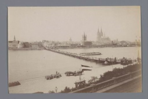 View of Cologne and the Rhine