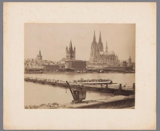 View of Cologne and the Rhine