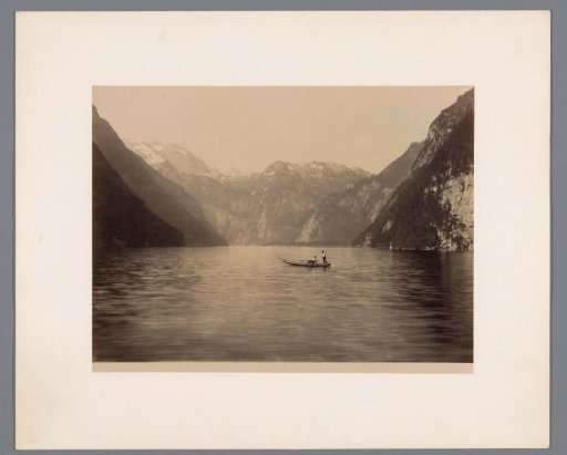 Boat on the Königssee