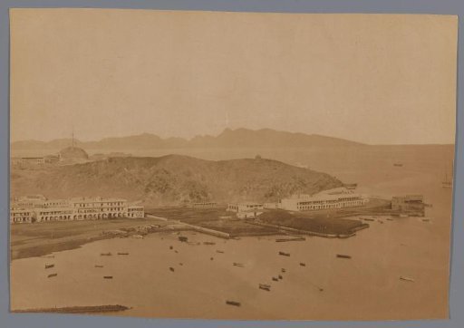 View of the coast of Aden