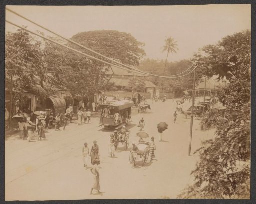 Street view in Colombo, Sri Lanka