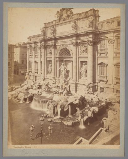 Trevi Fountain in Rome, Italy