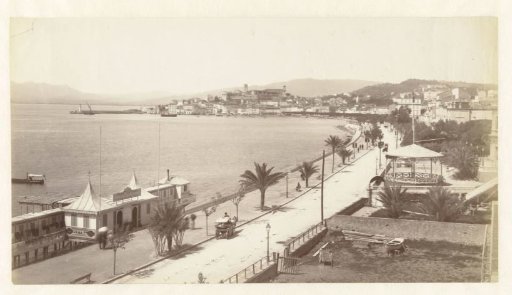 View of the boulevard of Cannes