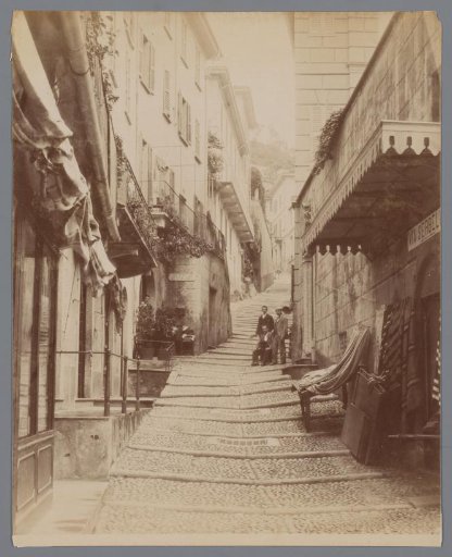 Street view in Bellagio, Italy