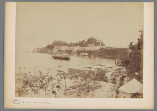 View of the Old Fortress in Corfu