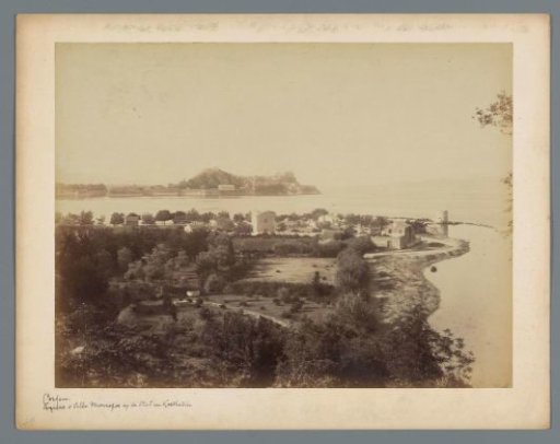 View of Corfu from Villa Mon Repos