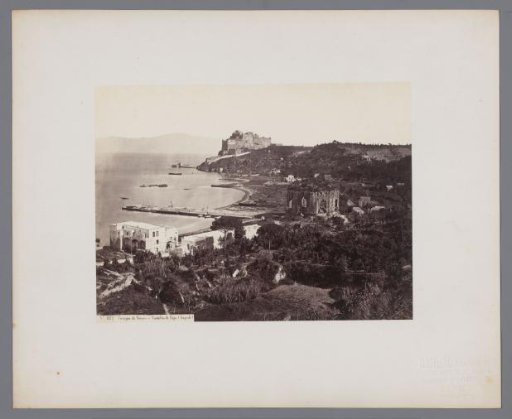 View of the Bay of Naples, Italy
