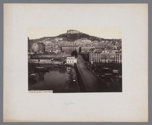 View of the Sant'Elmo Castle on the Vomero hill in Naples, Italy