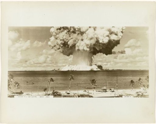 Atomic Bomb Test during Operation Crossroads
