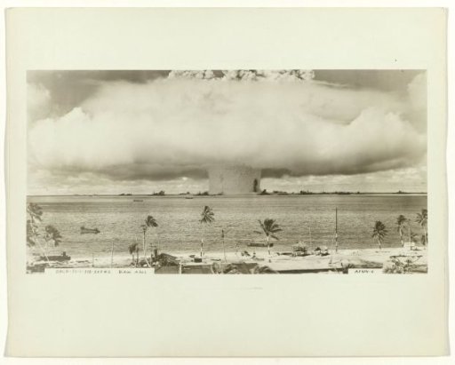 Atomic Bomb Test during Operation Crossroads