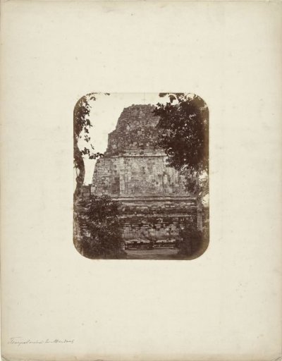 Buddhist temple Candi Mendut on Central Java