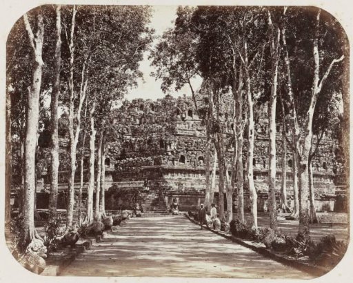 View of the Borobudur