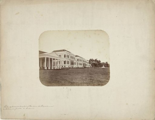 Government buildings at the Waterlooplein in Batavia