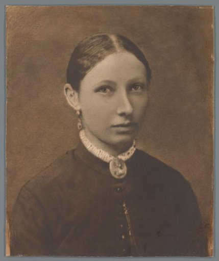 Portrait of an unknown young woman