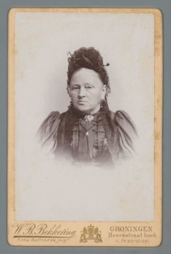 Portrait of an unknown woman