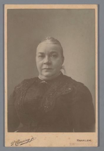 Portrait of an unknown woman