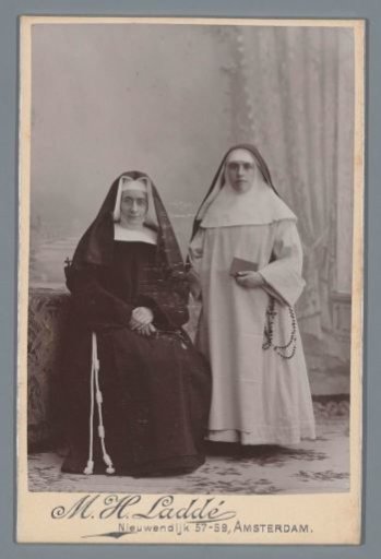 Portrait of two nuns