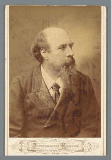 Portrait of an unknown man with a beard