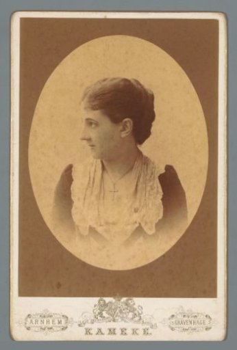 Portrait of an unknown woman