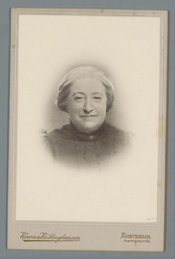 Photographic reproduction of a portrait of an unknown woman